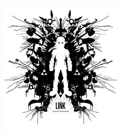 Link Ink Blot T-Shirts by Barrett Biggers - Pixel Empire