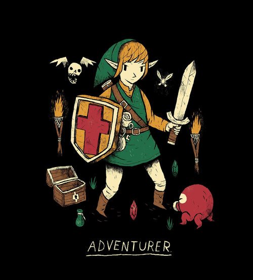 Adventurer T-Shirts by Louis Roskosch - Pixel Empire