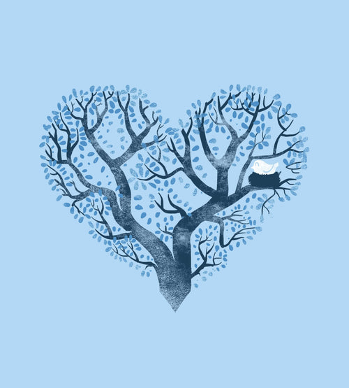 Home Is Where The Heart Is T-Shirts by Anna-Maria Jung - Pixel Empire