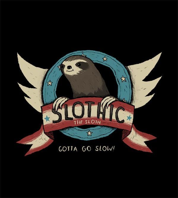 Slothic Hoodies by Louis Roskosch - Pixel Empire