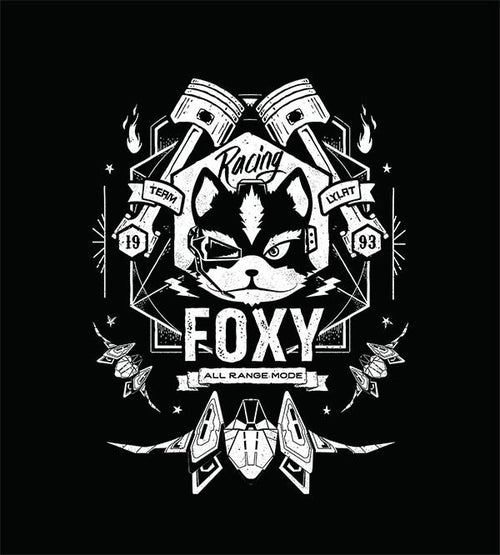 Foxy Racing T-Shirts by Barrett Biggers - Pixel Empire
