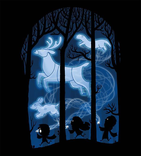 Race of the Patronuses Hoodies by Anna-Maria Jung - Pixel Empire