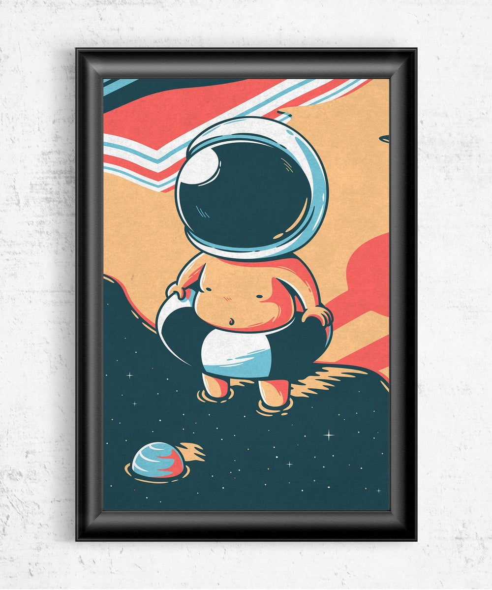 Space Summer Posters by Elia Colombo - Pixel Empire