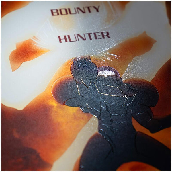 Space Bounty Hunter - Gloss Highlights Posters by Dylan West - Pixel Empire