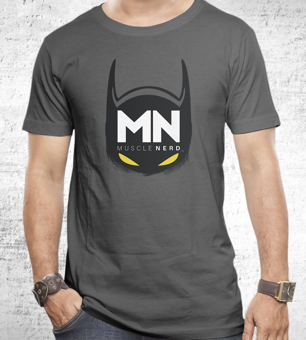 Bat Muscle Nerd T-Shirts by Muscle Nerd - Pixel Empire