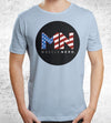 American Flag Muscle Nerd T-Shirts by Muscle Nerd - Pixel Empire