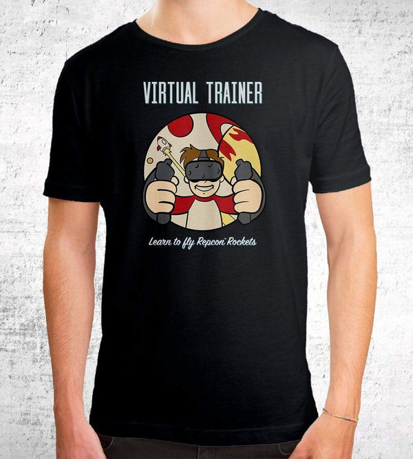 Virtual Trainer T-Shirts by UpIsNotJump - Pixel Empire