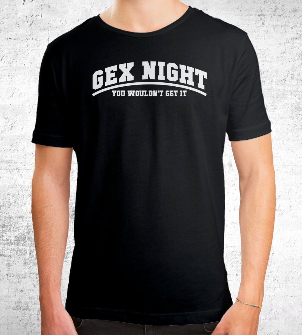 Gex Night T-Shirts by Scott The Woz - Pixel Empire