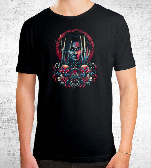 Scissors For Hands T-Shirts by Glitchy Gorilla - Pixel Empire