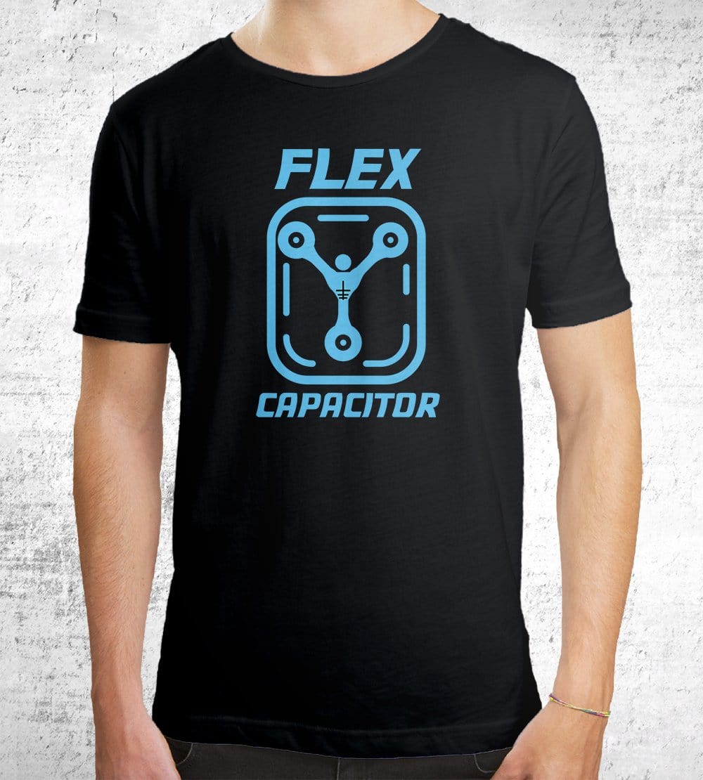 Flex Capacitor T-Shirts by Edge Fitness - Pixel Empire