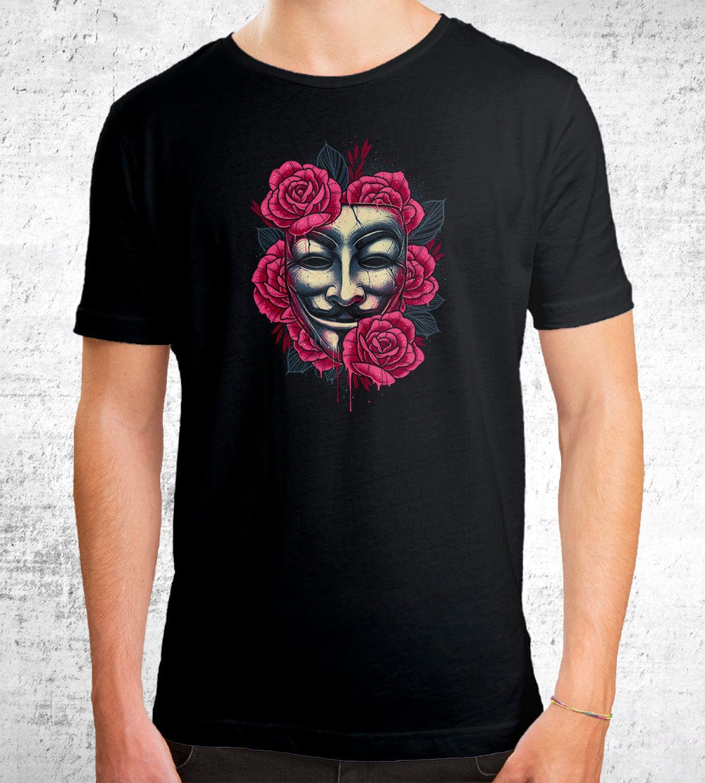 Let The Revolution Bloom T-Shirts by Glitchy Gorilla - Pixel Empire
