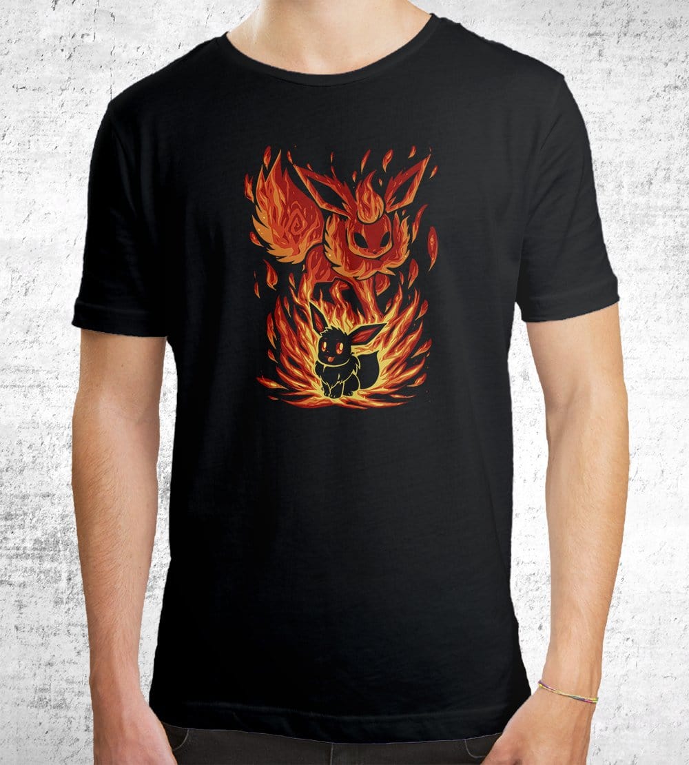 The Fire Evolution Within T-Shirts by Techranova - Pixel Empire