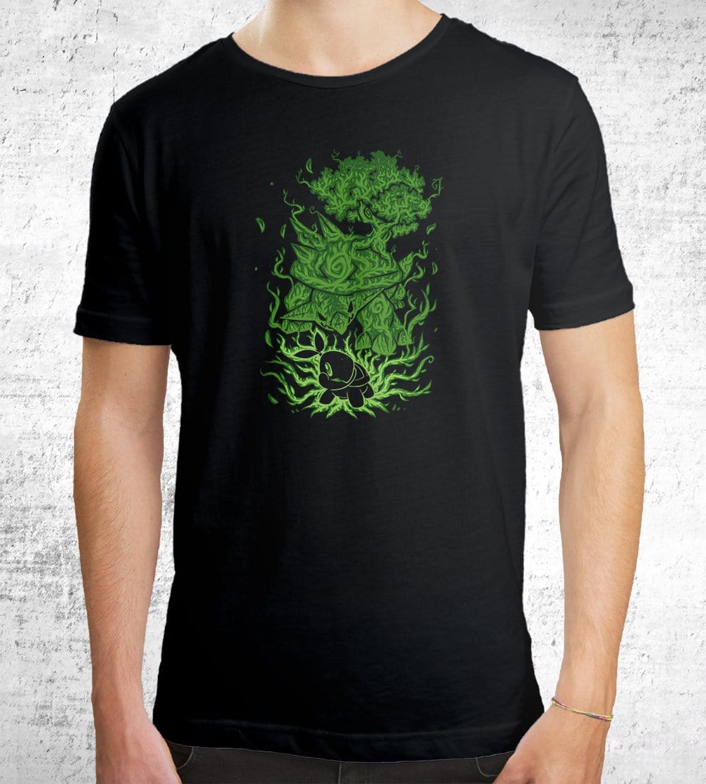 The Grass Turtle Within T-Shirts by Techranova - Pixel Empire