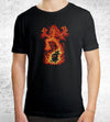The Fire Bird Within T-Shirts by Techranova - Pixel Empire