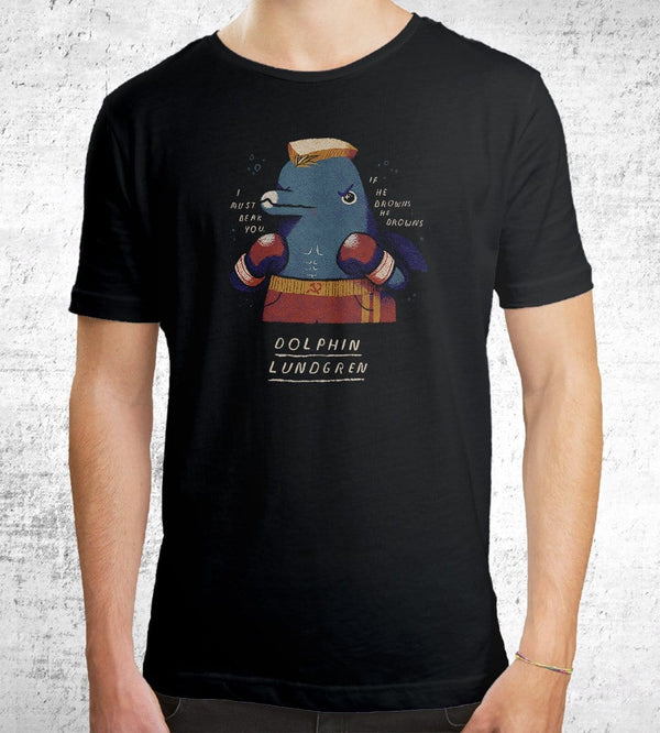 Dolphin Lundgren T-Shirts by Louis Roskosch - Pixel Empire