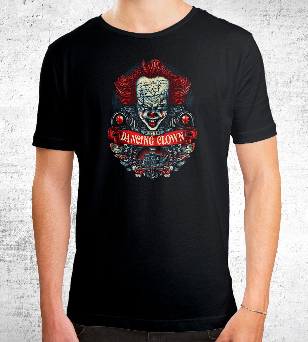 Meet The Dancing Clown T-Shirts by Glitchy Gorilla - Pixel Empire