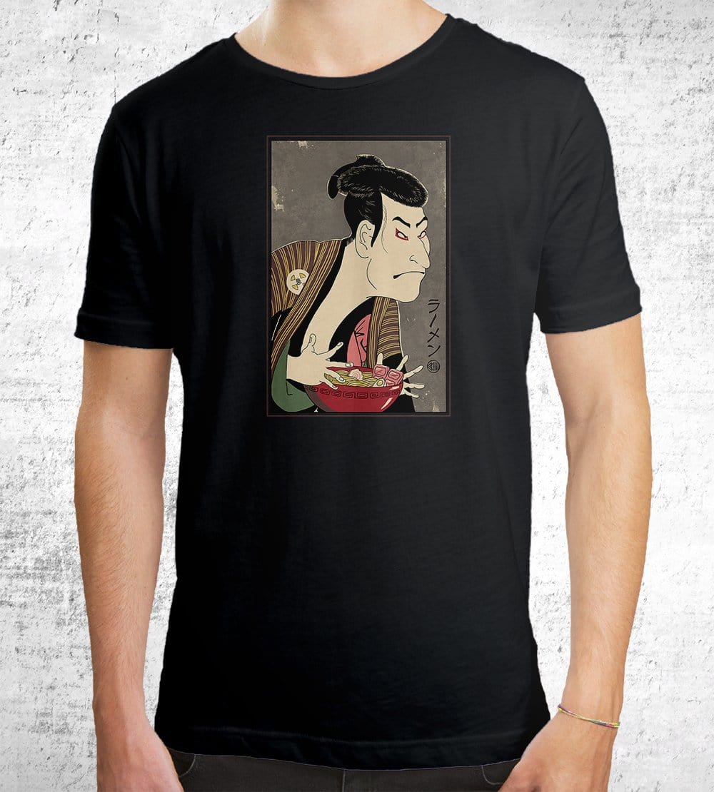 Ramen Ukiyo-e T-Shirts by Vincent Trinidad - Pixel Empire