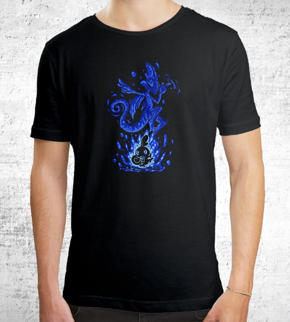 The Water Chameleon Within T-Shirts by Techranova - Pixel Empire