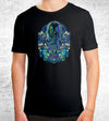 Welcome To The Crypt T-Shirts by Glitchy Gorilla - Pixel Empire