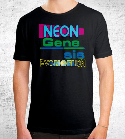 Neon Gene Sis Evangelion T-Shirts by Quinton Reviews - Pixel Empire