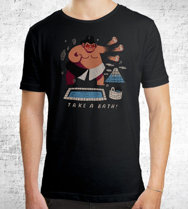 Take A Bath T-Shirts by Louis Roskosch - Pixel Empire