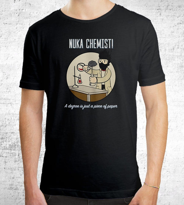 Nuka Chemist T-Shirts by UpIsNotJump - Pixel Empire
