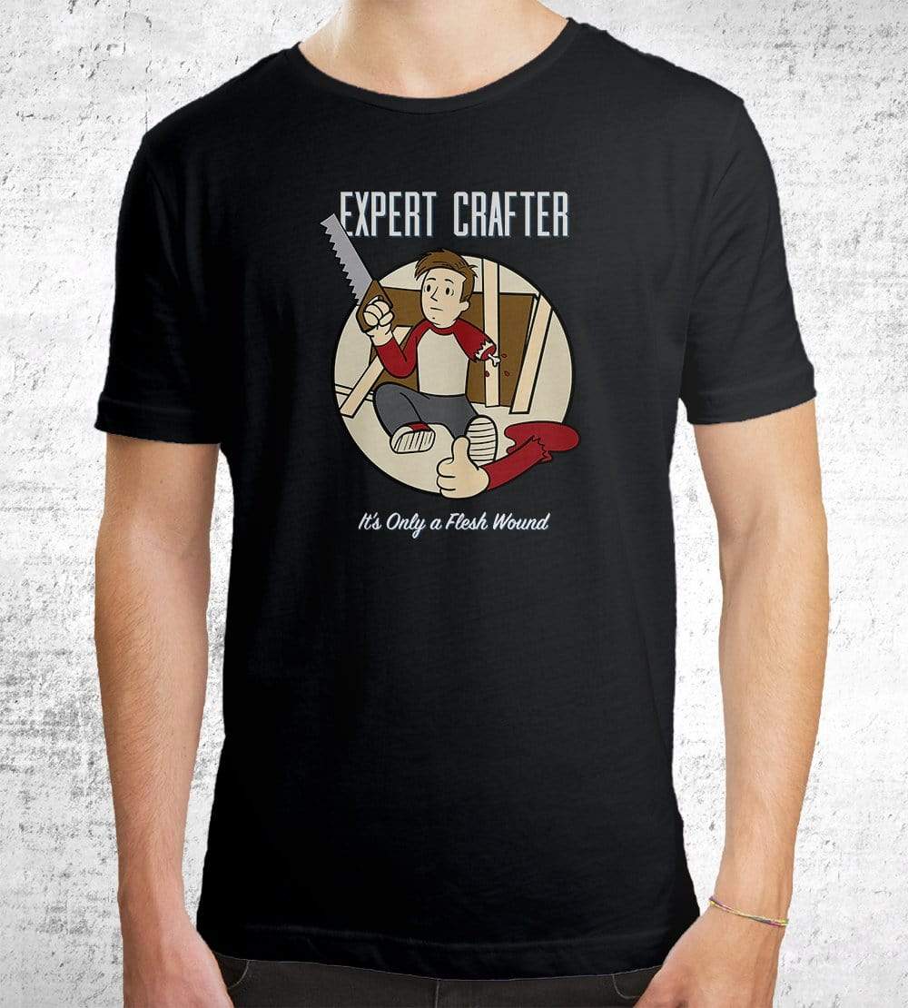 Expert Crafter T-Shirts by UpIsNotJump - Pixel Empire