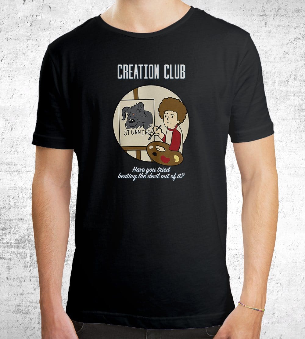 Creation Club T-Shirts by UpIsNotJump - Pixel Empire