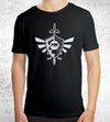 Sword And Shield T-Shirts by Muscle Nerd - Pixel Empire