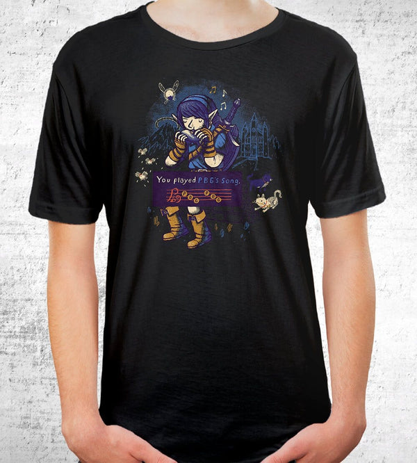 PBG's Song T-Shirts by PeanutButterGamer - Pixel Empire