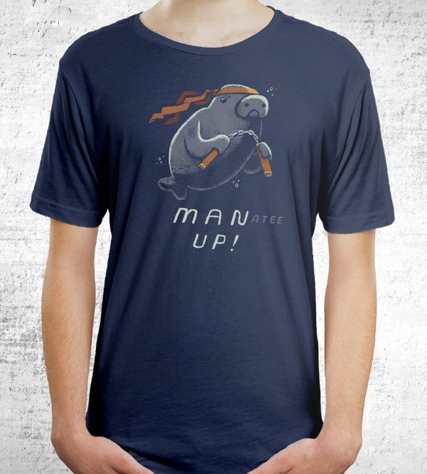 Manatee Up T-Shirts by Louis Roskosch - Pixel Empire