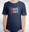 Stay Home & Play Games T-Shirts by Beatemups - Pixel Empire