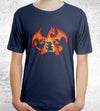 The Fire Dragon Within T-Shirts by Techranova - Pixel Empire