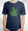 The Grass Lizard Within T-Shirts by Techranova - Pixel Empire
