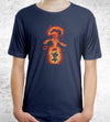 The Fire Ape Within T-Shirts by Techranova - Pixel Empire