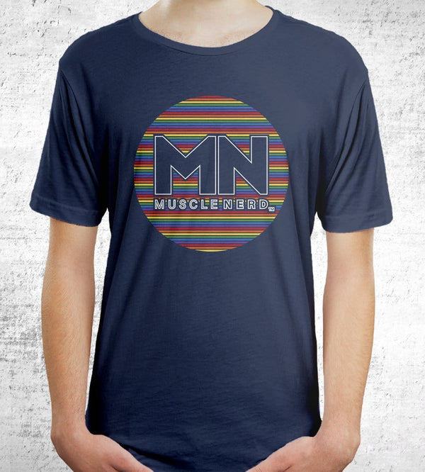 Lgbtq Muscle Nerd T-Shirts by Muscle Nerd - Pixel Empire