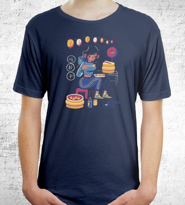 Chun Li's Dumplings T-Shirts by Louis Roskosch - Pixel Empire