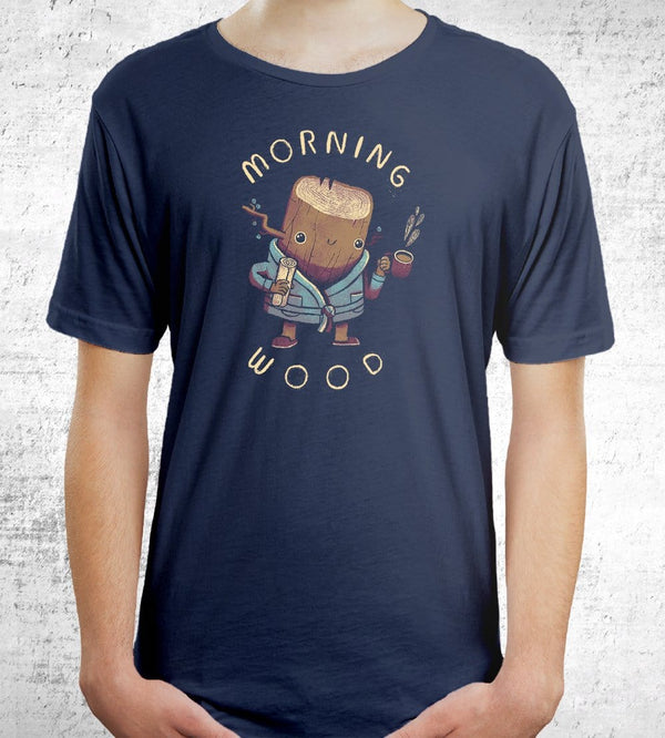 Morning Wood T-Shirts by Louis Roskosch - Pixel Empire