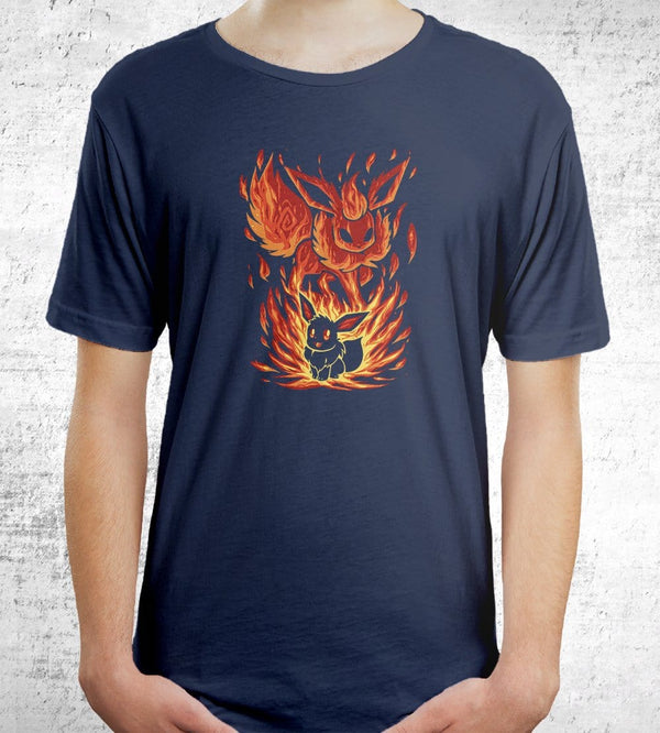 The Fire Evolution Within T-Shirts by Techranova - Pixel Empire
