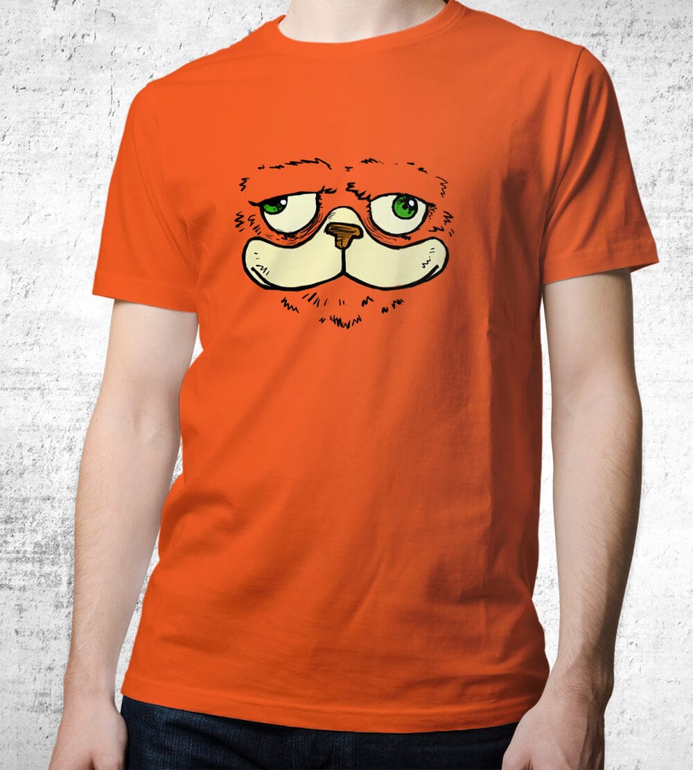 Garf Face T-Shirts by Quinton Reviews - Pixel Empire