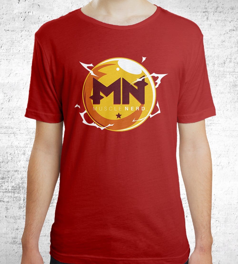Muscle Nerd Ball Z T-Shirts by Muscle Nerd - Pixel Empire