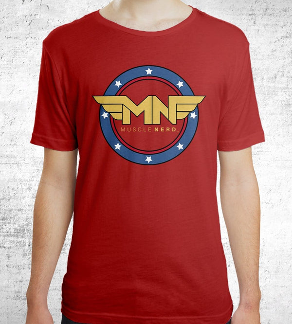 Amazonian Muscle Nerd T-Shirts by Muscle Nerd - Pixel Empire