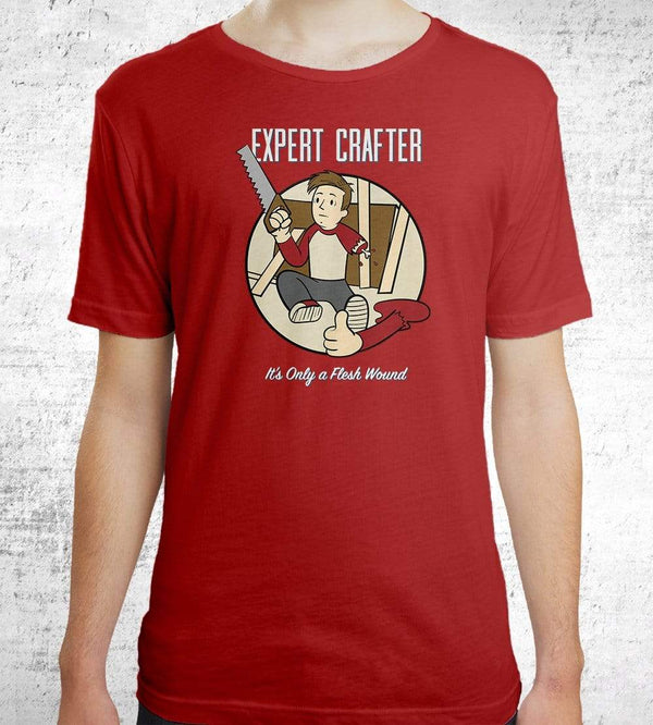 Expert Crafter T-Shirts by UpIsNotJump - Pixel Empire