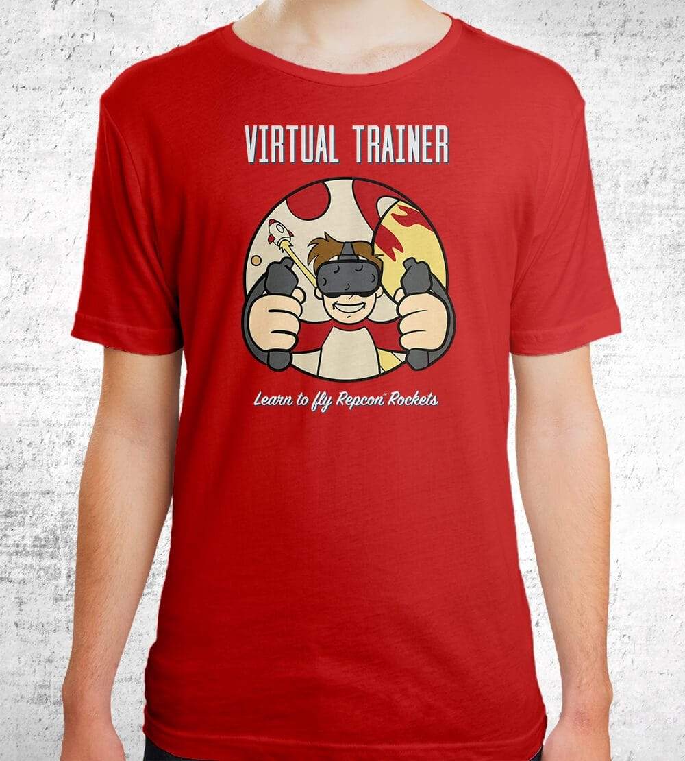 Virtual Trainer T-Shirts by UpIsNotJump - Pixel Empire