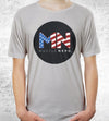 American Flag Muscle Nerd T-Shirts by Muscle Nerd - Pixel Empire