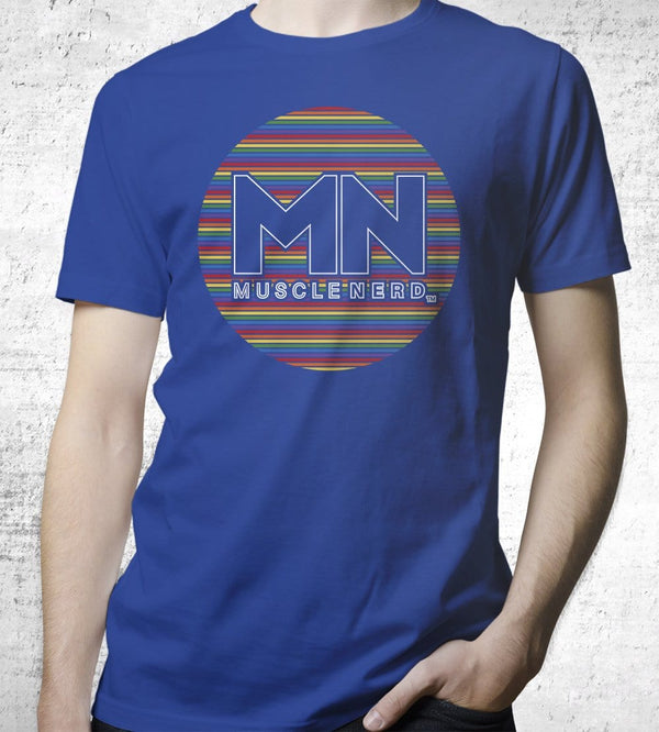 Lgbtq Muscle Nerd T-Shirts by Muscle Nerd - Pixel Empire