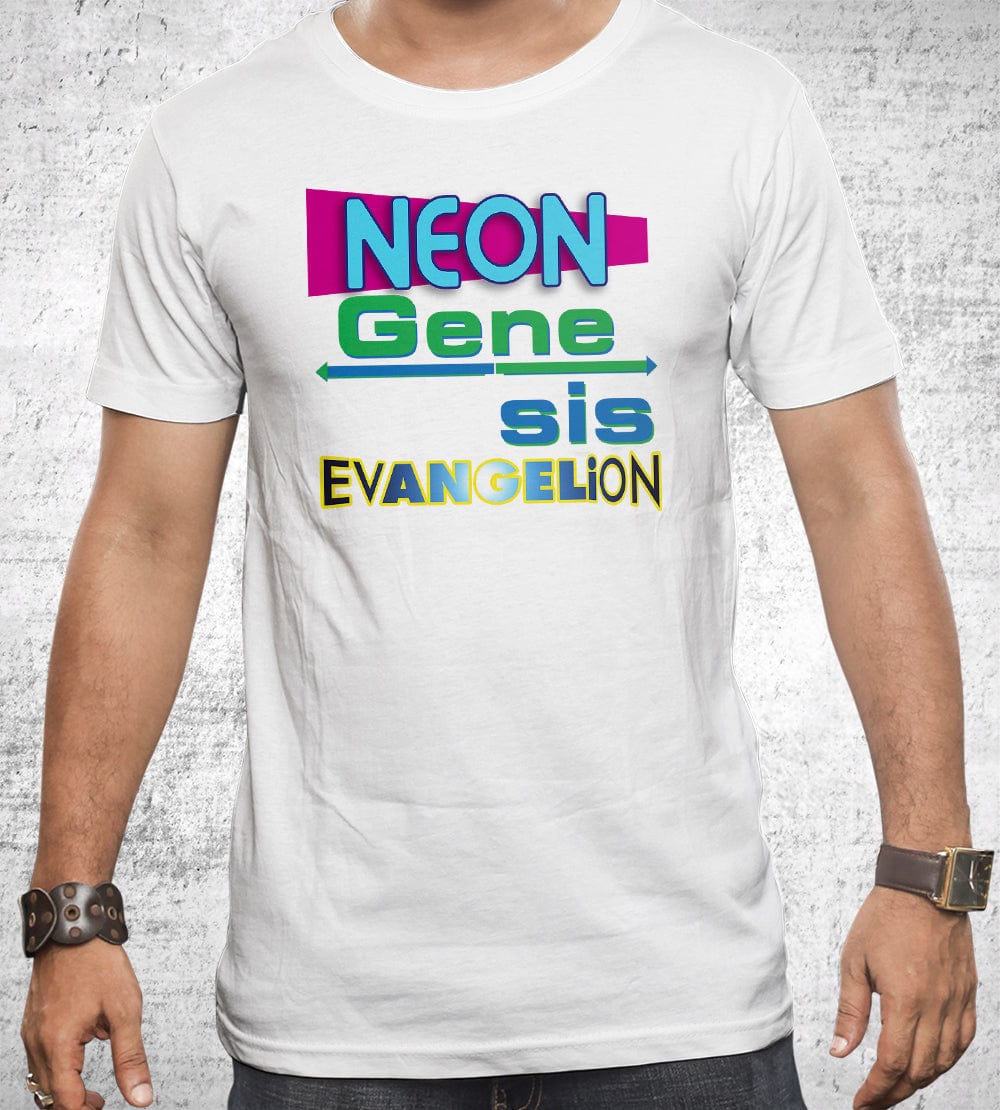 Neon Gene Sis Evangelion T-Shirts by Quinton Reviews - Pixel Empire