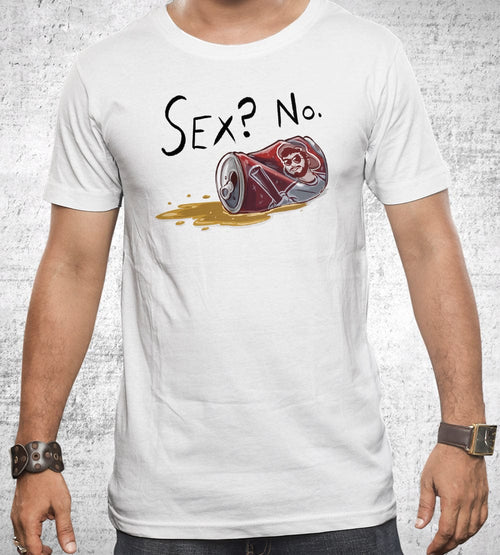 Sex? No. (Rex Mohs) T-Shirts by Scott The Woz - Pixel Empire