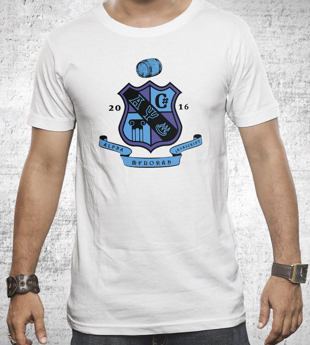 Alpha Menora Javascript 2021 T-Shirts by Scott The Woz - Pixel Empire