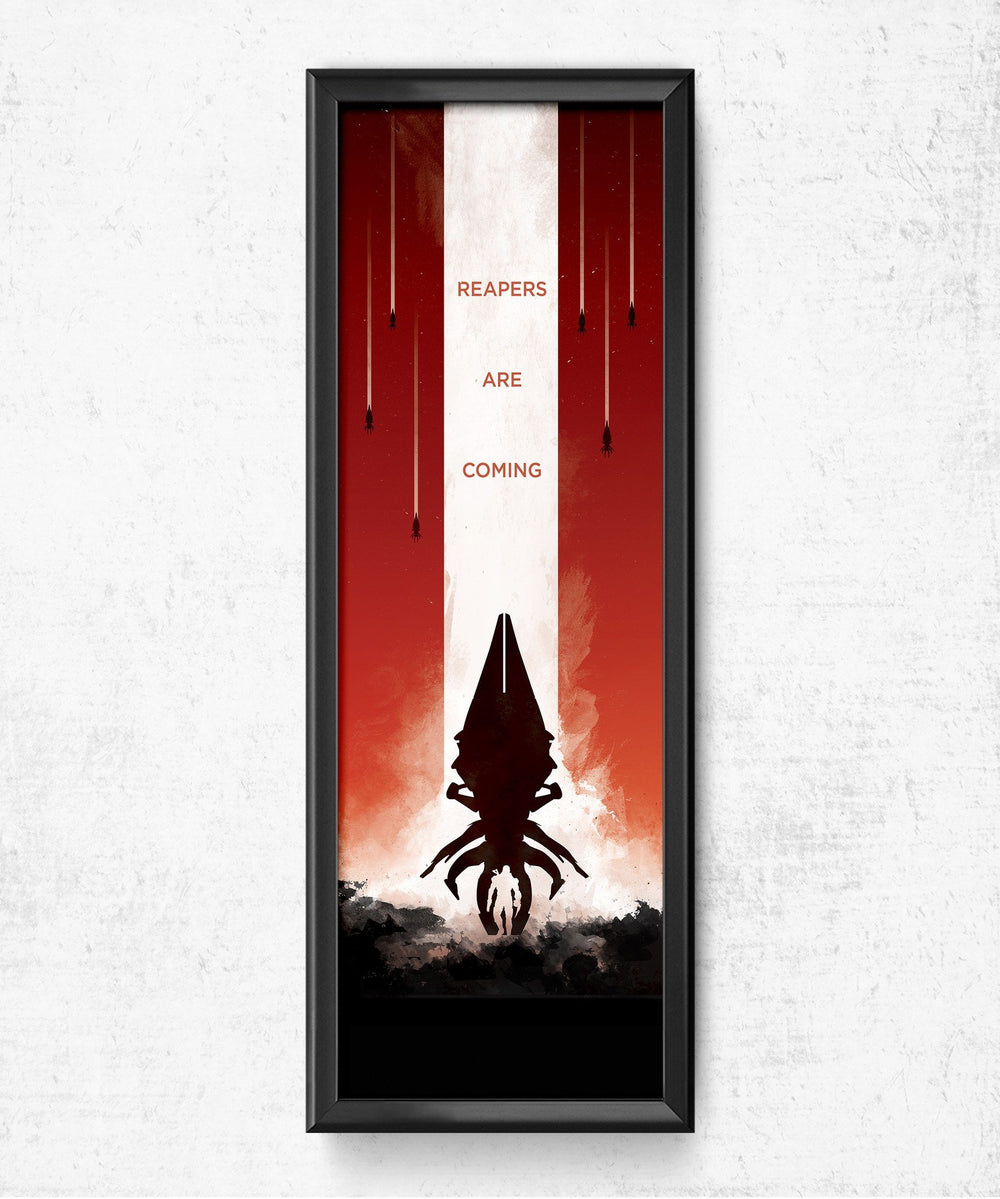Mass Effect - Reapers Are Coming Posters by Dylan West - Pixel Empire